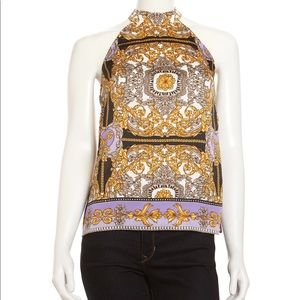 Laundry Baroque halter top